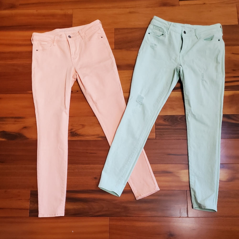 Colored Denim Jeans
